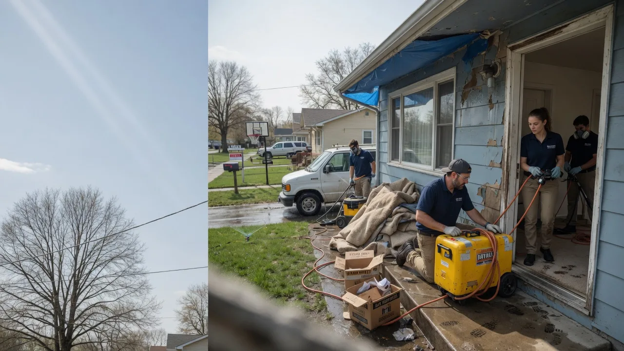 Basement Flood Cleanup in Afton, TX near me